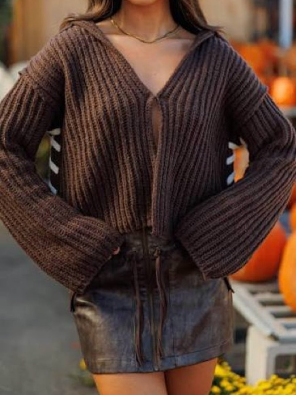 Promesa Harvest Stitch Sweater NWT size medium Lane201